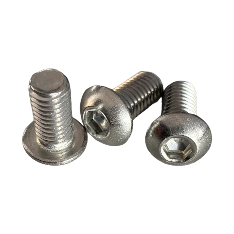 پیچ های دکمه ای سیاه فولاد کربنی 8.8 درجه M3*40