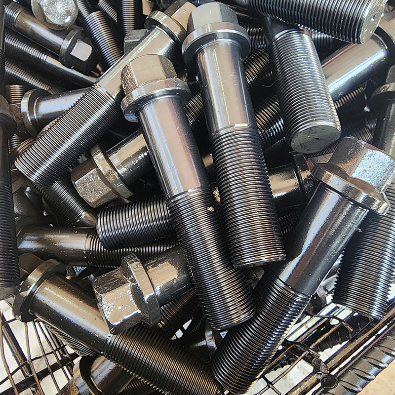 پیچ فلنج سر سیلندر مشکی M8×40 فولاد کربنی درجه 8.8 پیچ فلنج سر سیلندر مشکی M8×40 فولاد کربنی درجه 8.8