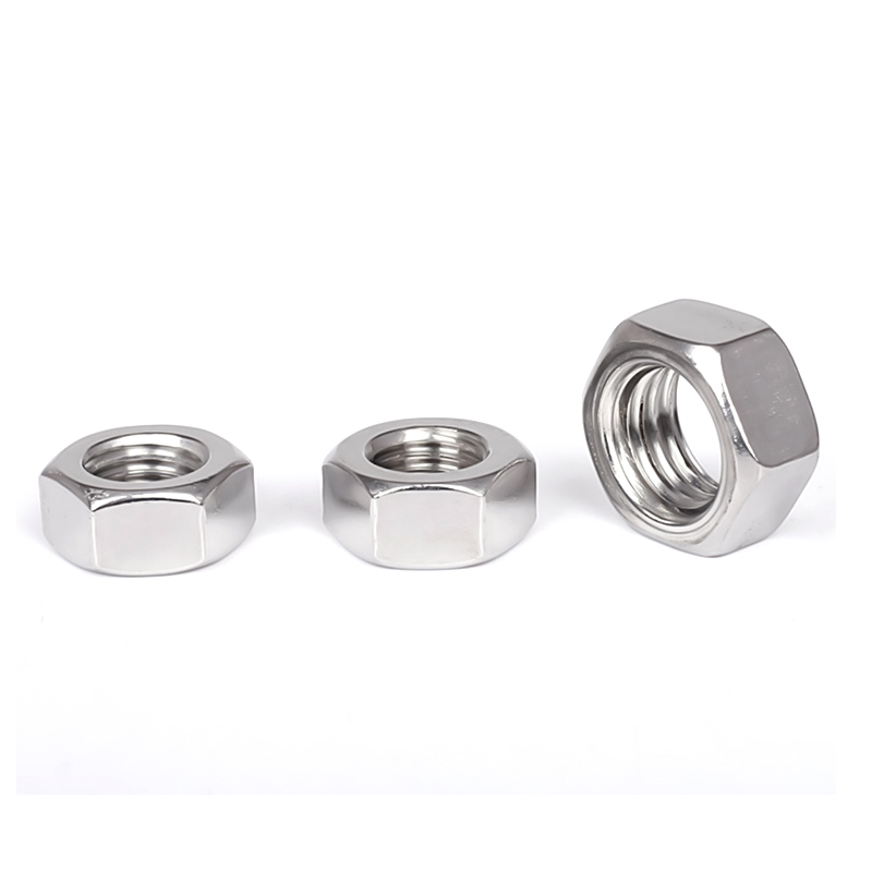 مهره شش گوش DIN934 M1.2 فولاد ضد زنگ 304 مهره شش گوش DIN934 M1.2 فولاد ضد زنگ 304