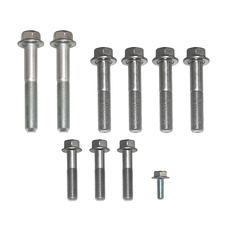 پیچ فلنج شش گوش فسفاته فولاد آلیاژی M10*160