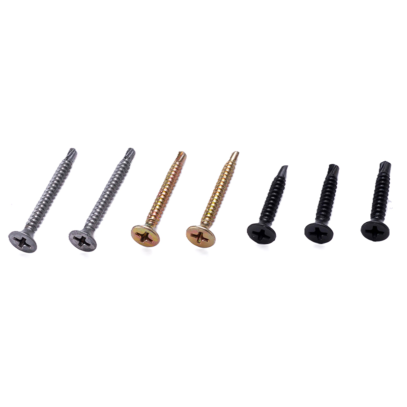 پیچ های خود حفاری سر متقاطع ساده DIN 7504K SS304