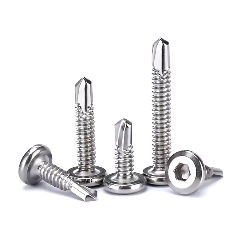 پیچ های خود حفاری سوکت شش گوش از جنس استنلس استیل ST2.9*9.5