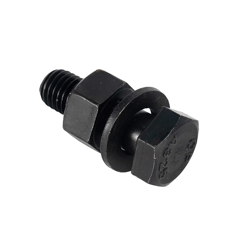 پیچ M12*40 فولاد کربنی مشکی با استحکام بالا