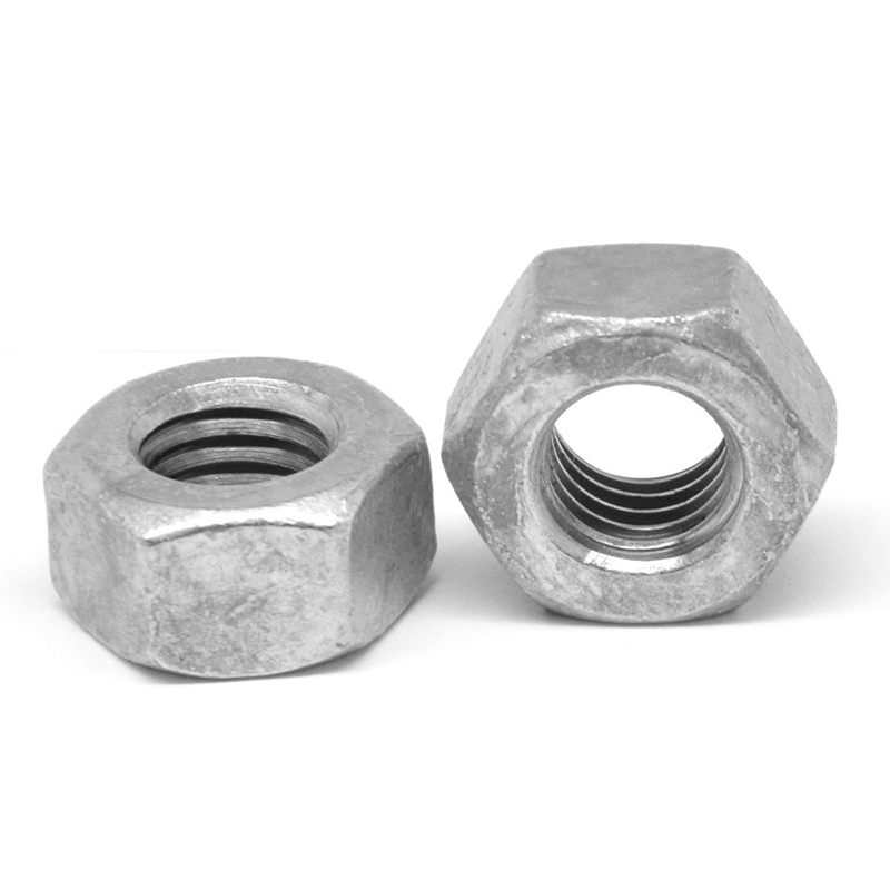 مهره شش گوش سنگین مشکی ASTM A194 B7 مهره شش گوش سنگین مشکی ASTM A194 B7