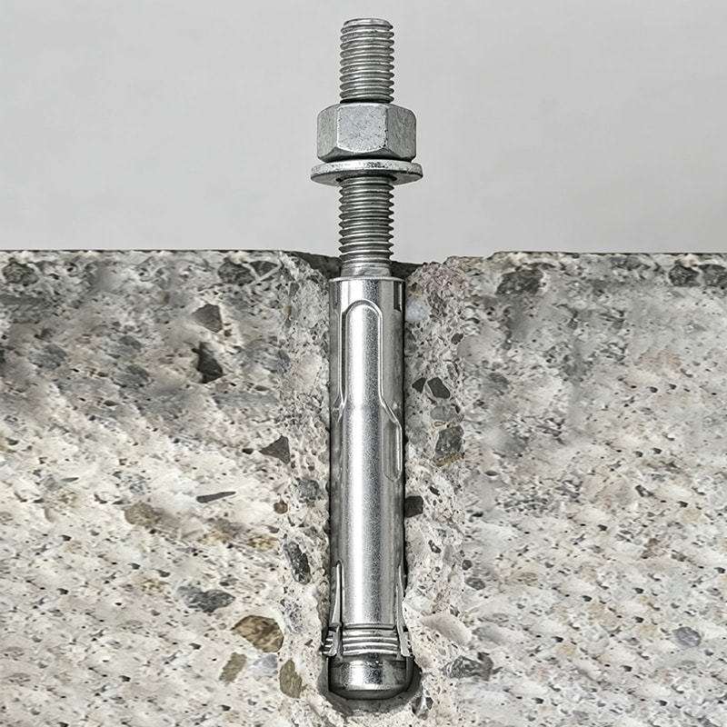 پیچ لنگر گالوانیزه گرم فولاد کربنی ASTM F1554