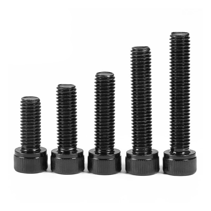 پیچ سر درپوش سرپیچ شش گوشه سوکت اکسید مشکی فولاد آلیاژی 12.9 M3-M24