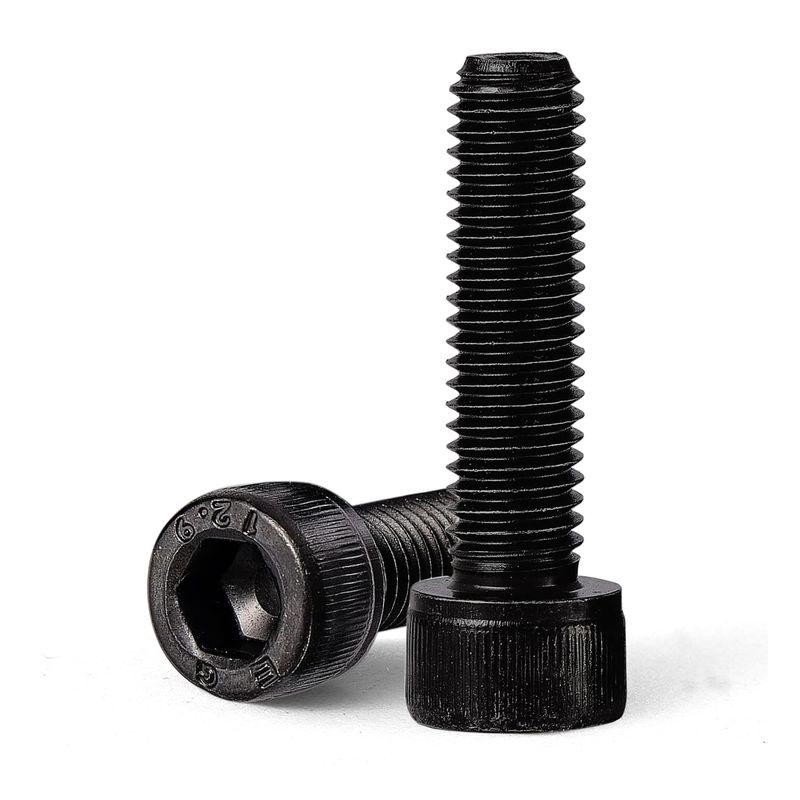 پیچ سر درپوش سرپیچ شش گوشه سوکت اکسید مشکی فولاد آلیاژی 12.9 M3-M24